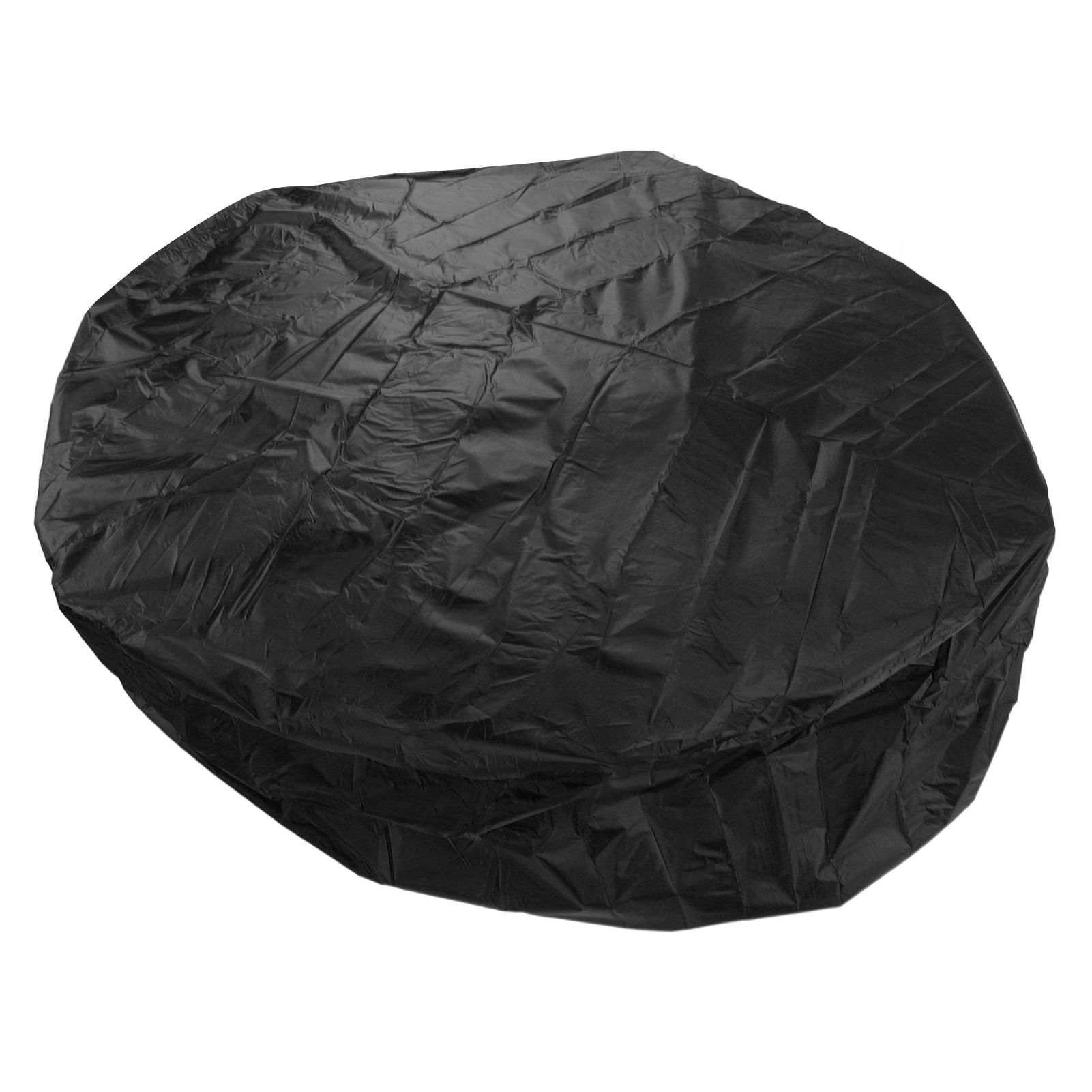 Outdoor Furniture Dust Covers Round Bathtub Cover 190 Silver Polyester Taffeta Hot Tub Waterproof Cover 190x90cm Black โ image 3