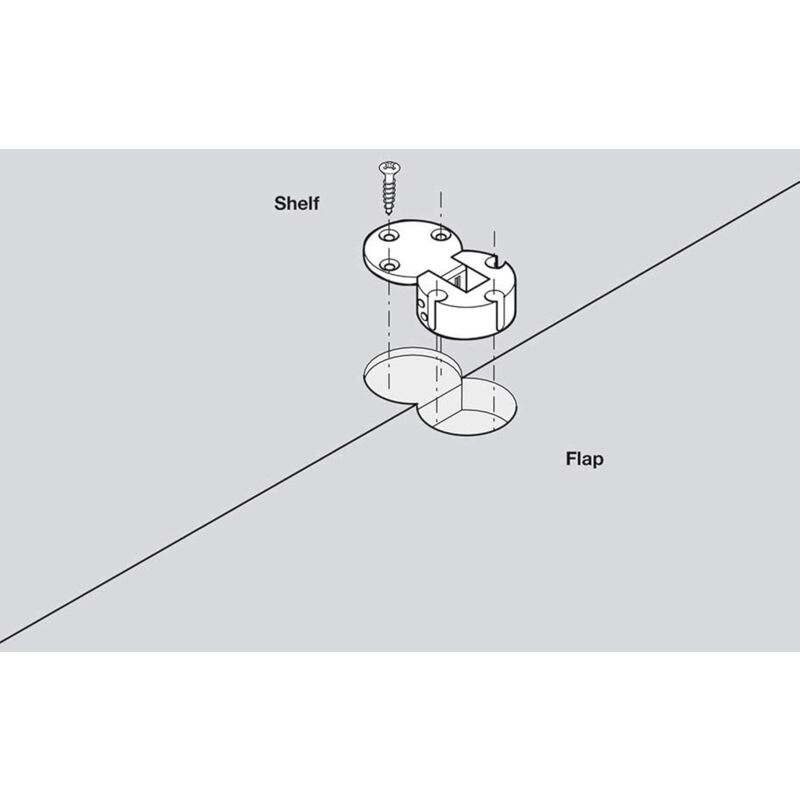 90 Degree Flap Hinge 30Mm For Lid Furniture Hinges Folding Door Hardware Miter Hinge For Kitchen Cupboard Doors — image 3