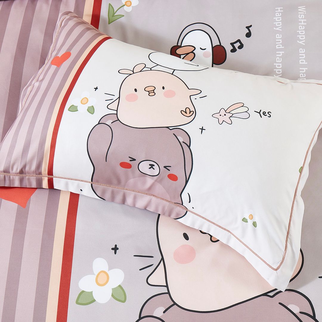 Duck Kids Quilt Cover Set - King Single Size — image 4