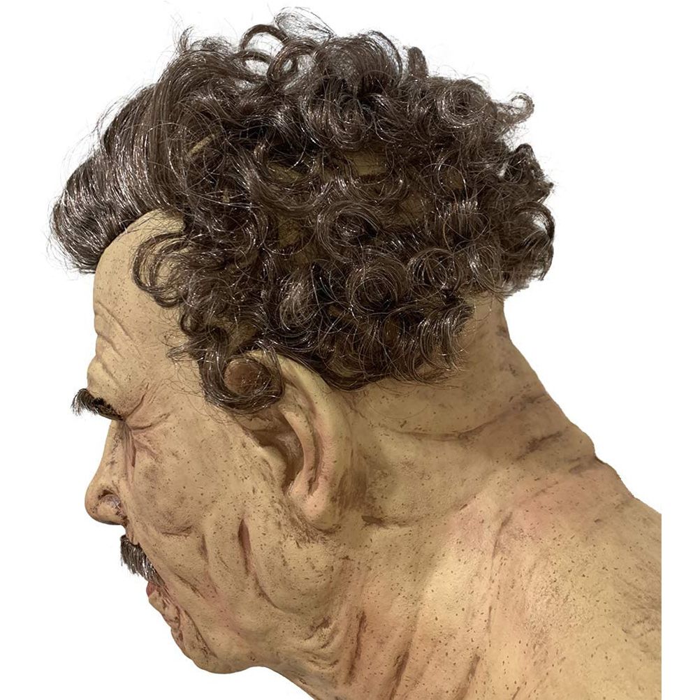 Halloween Latex Old Man Face Cover Halloween Fancy Dress Head for Masquerade Realistic Headgear โ image 5