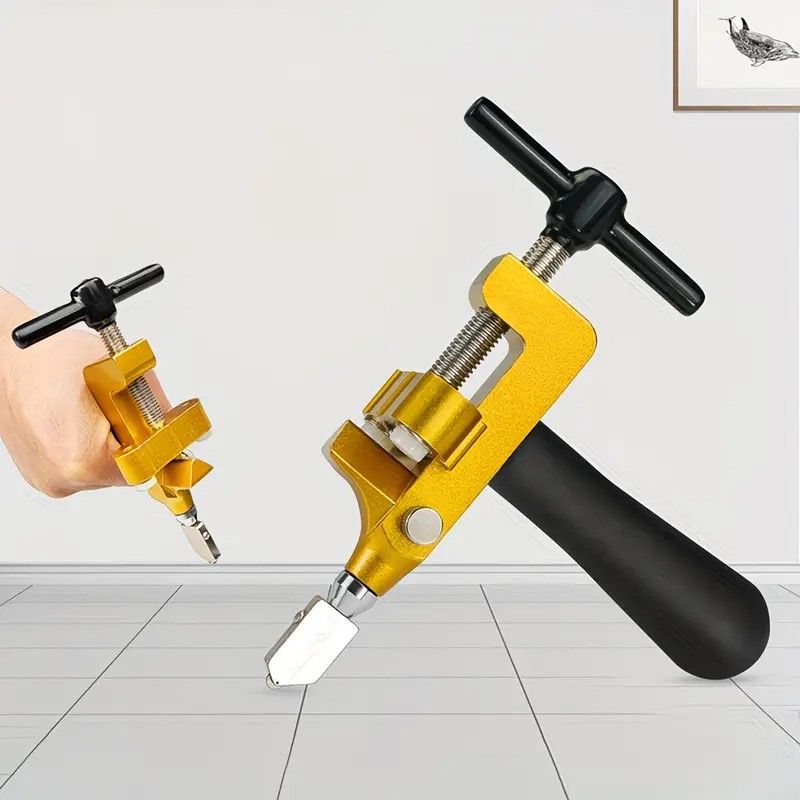 Tile and Glass Cutter, Precision Cutting with Alloy Blade, Sturdy and Durable for Time and Effort Savings, Suitable for Multiple Scenarios, Essential Tool for — image 3