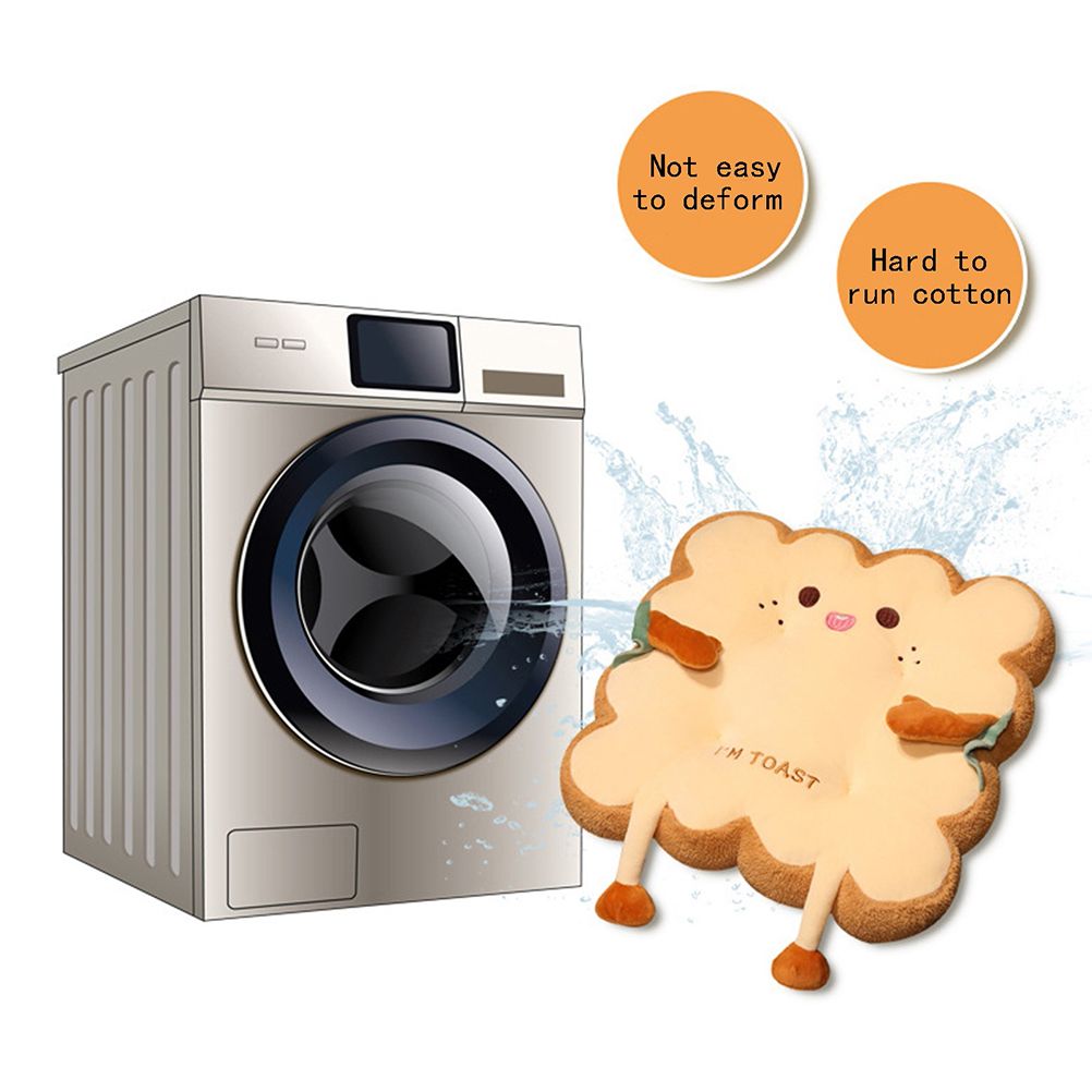 Cute Simulation Bread Toast Pillow Plush Doll Soft Stuffed Bread Cushion for Kids Aldult Gifts โ image 6
