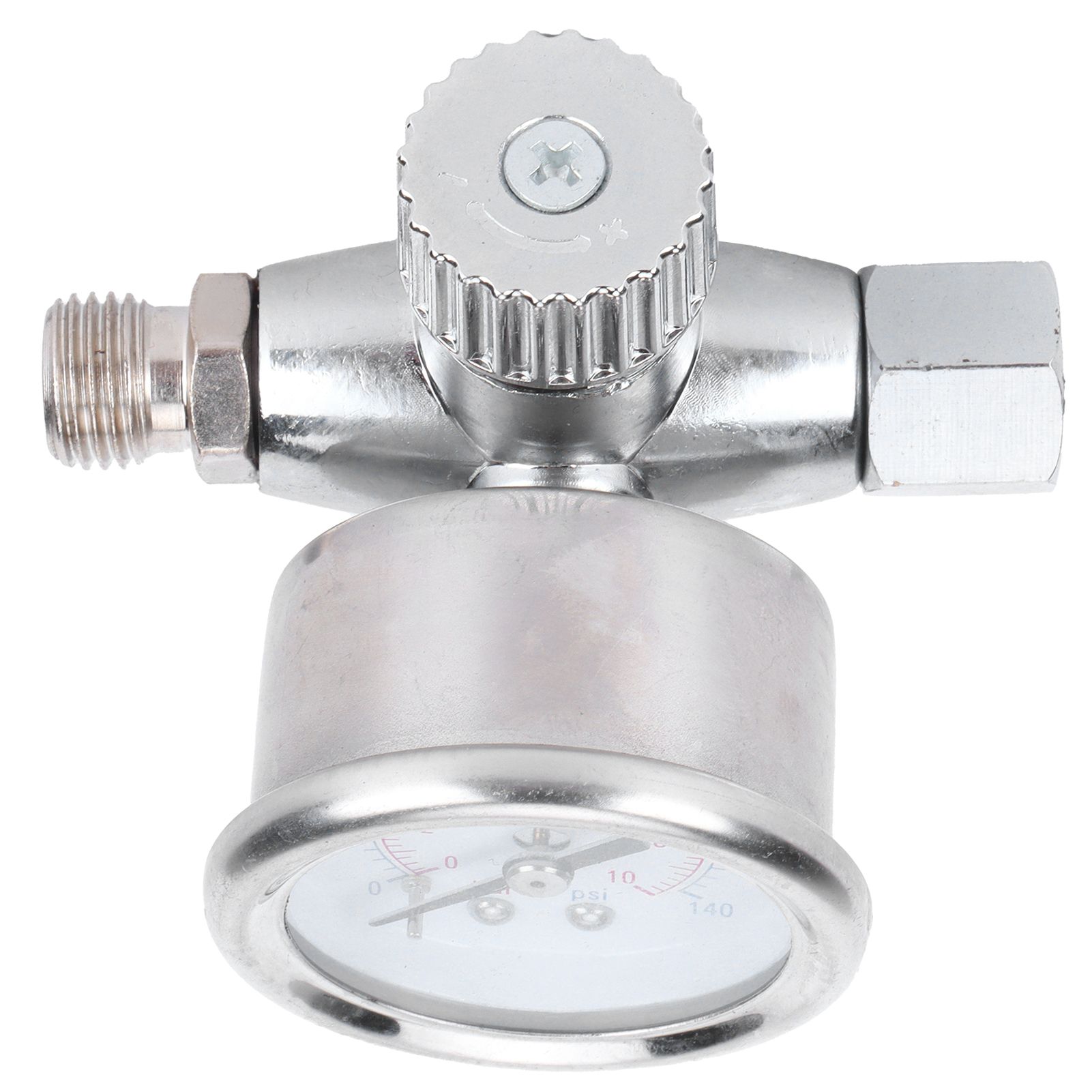 1/4in Spray Guns Air Pressure Regulator Pressure Regulating Adjusting Valve Gauge — image 3
