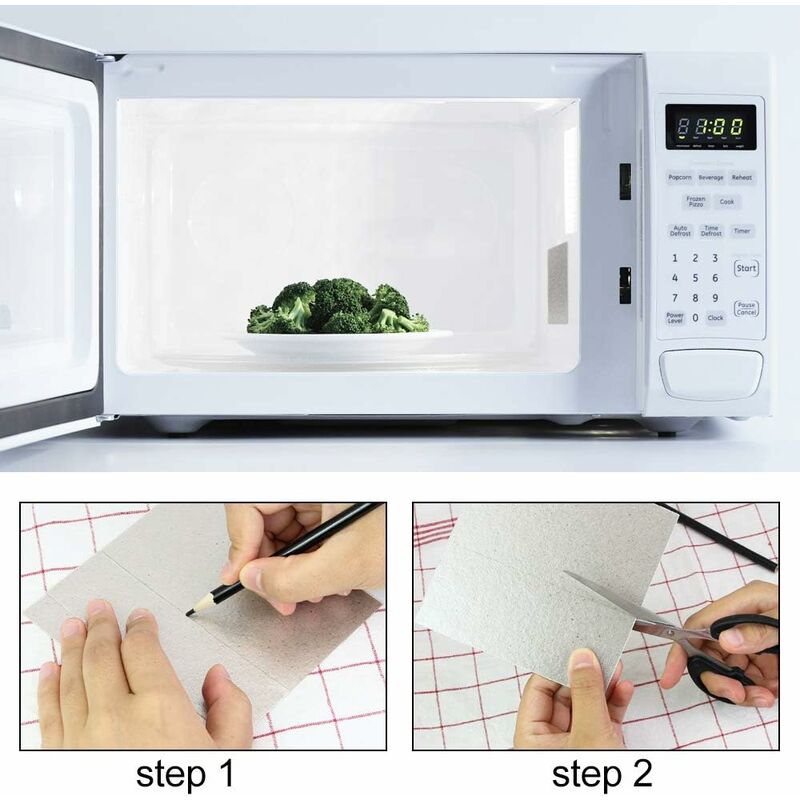 5 pcs Microwave Plate Waveguide Cover Universal Microwave Oven Mica Plate Mica Sheet 1210Cm Easy To Cut For Microwave — image 4
