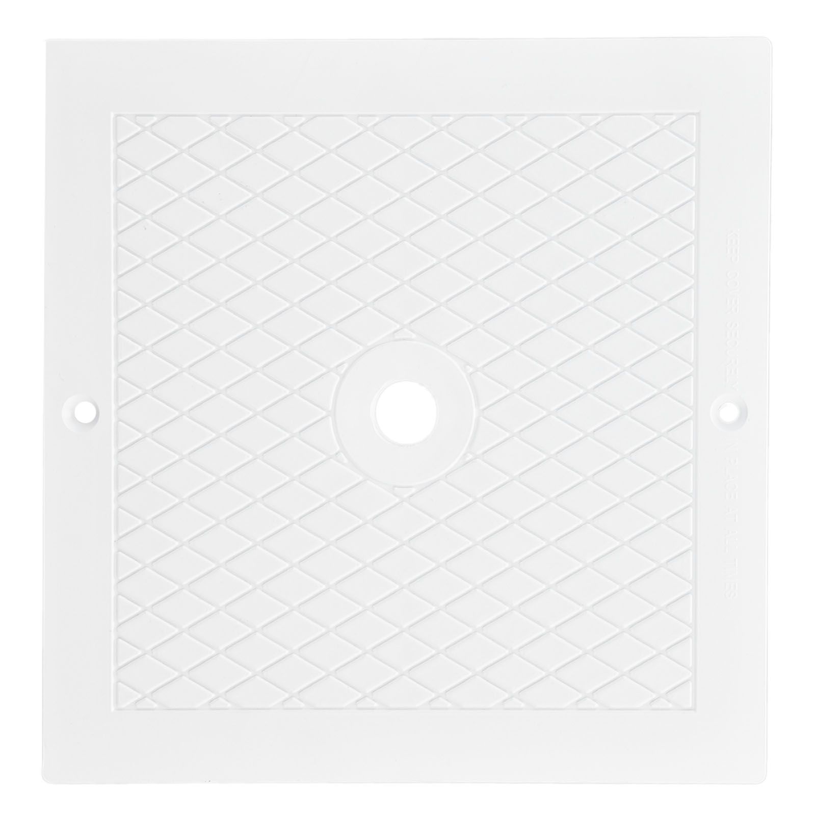 Swimming Pool Skimmer Lid High Reliability Effective Filtration Easy to Install Quadrate Skimmer Cover for Pool SPA