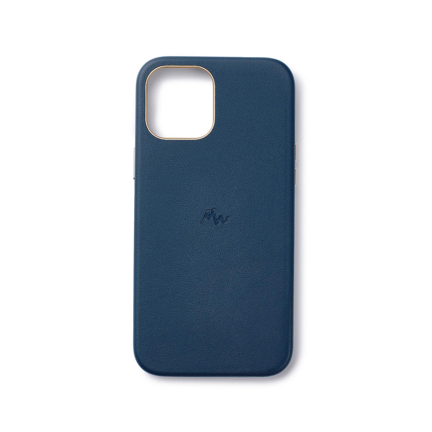 iPhone 12 / 12 Pro - MagSafe Leather Mobile Case - Marie Wolt Blu Blue iPhone 12/12 Pro — image 2