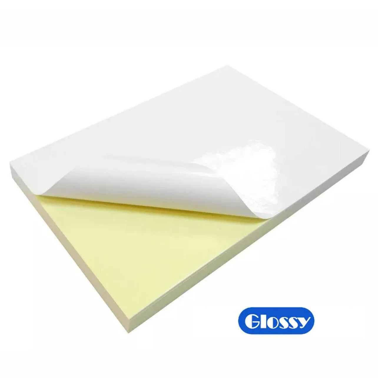 A4 Self Adhesive Sticker Paper Sheet Label Laser Inkjet Print Mailing Address - Brown Kraft*100 PCS — image 4