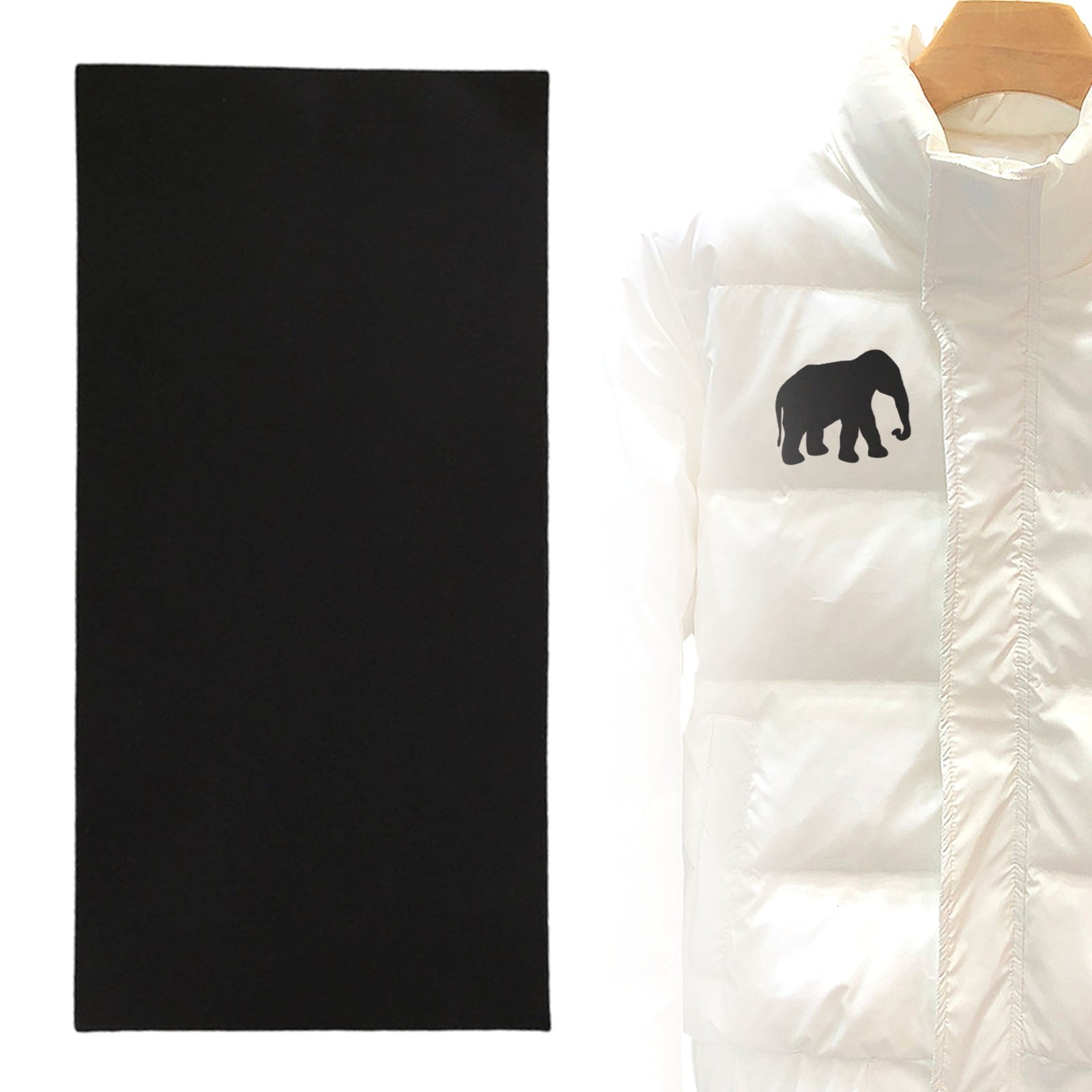 1Pcs Down Jacket Repair Patch Kit,Pre-Cut Nylon Patches for Clothes,Self-Adhesive Fabric Tape,Waterproof Lightweight Outdoor Repair Tape for Puffer Jacket Coat