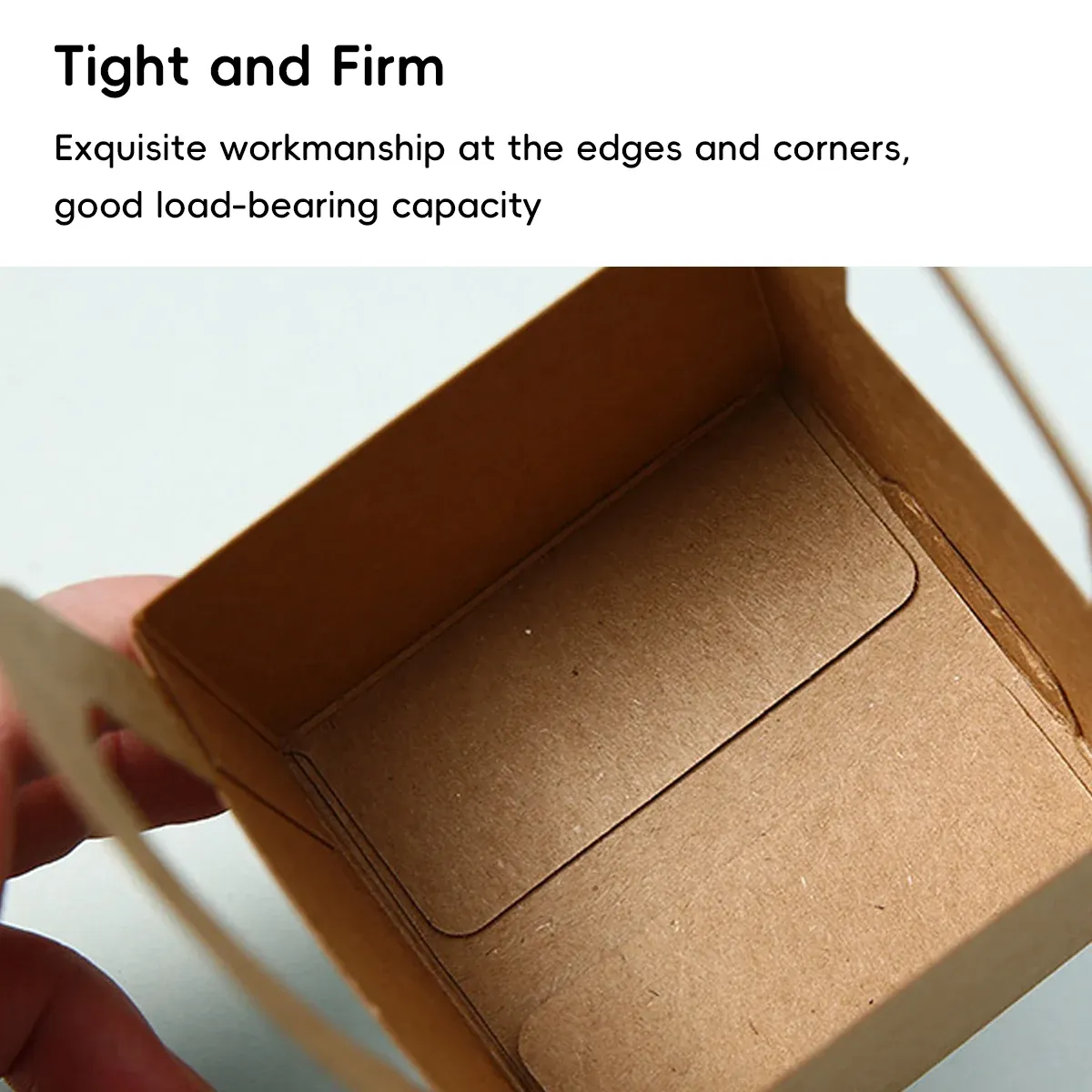 50 Pack Kraft Paper Gift Boxes with Handles Succulent Favour Boxes Party Packaging โ image 6