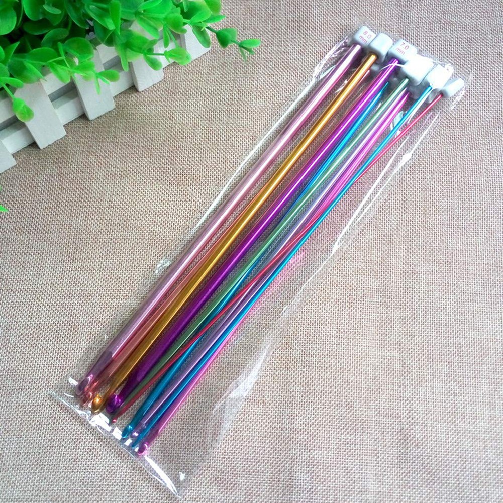 Ruibeauty 11Pcs Long Tunisian Afghan Crochet Hooks Aluminum Knitting Needles 10.6 — image 3