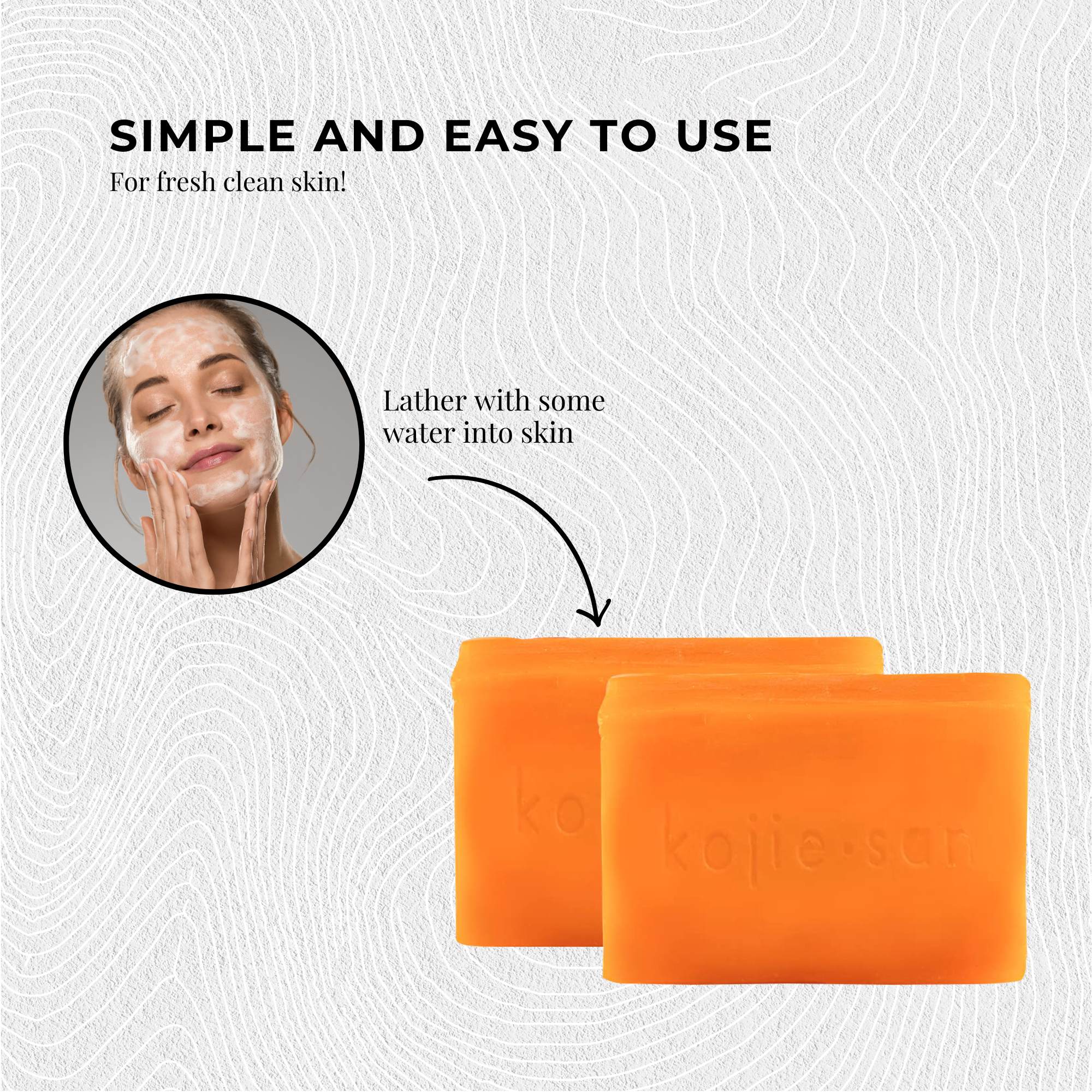 1x 135g Kojie San Soap Bar - Original Kojic Acid Bar — image 4