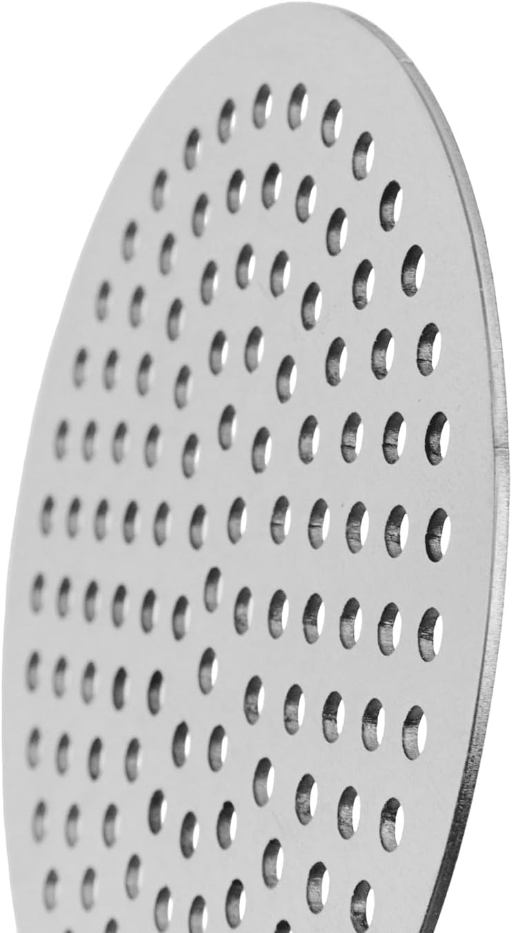 Round Drain Cover Grates 3.15"/8cm Dia Drain, 304 Stainless Steel Drainage Grate Cover Round Replacement Floor Drain Strainer for Shower, Bathroom Floor — image 3
