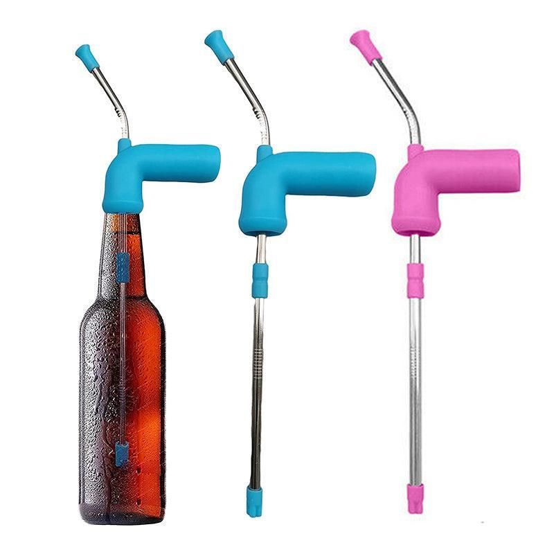 Beer Snorkel Funnel Bong Bucks Hens House Party Games Drinking - Green โ image 6