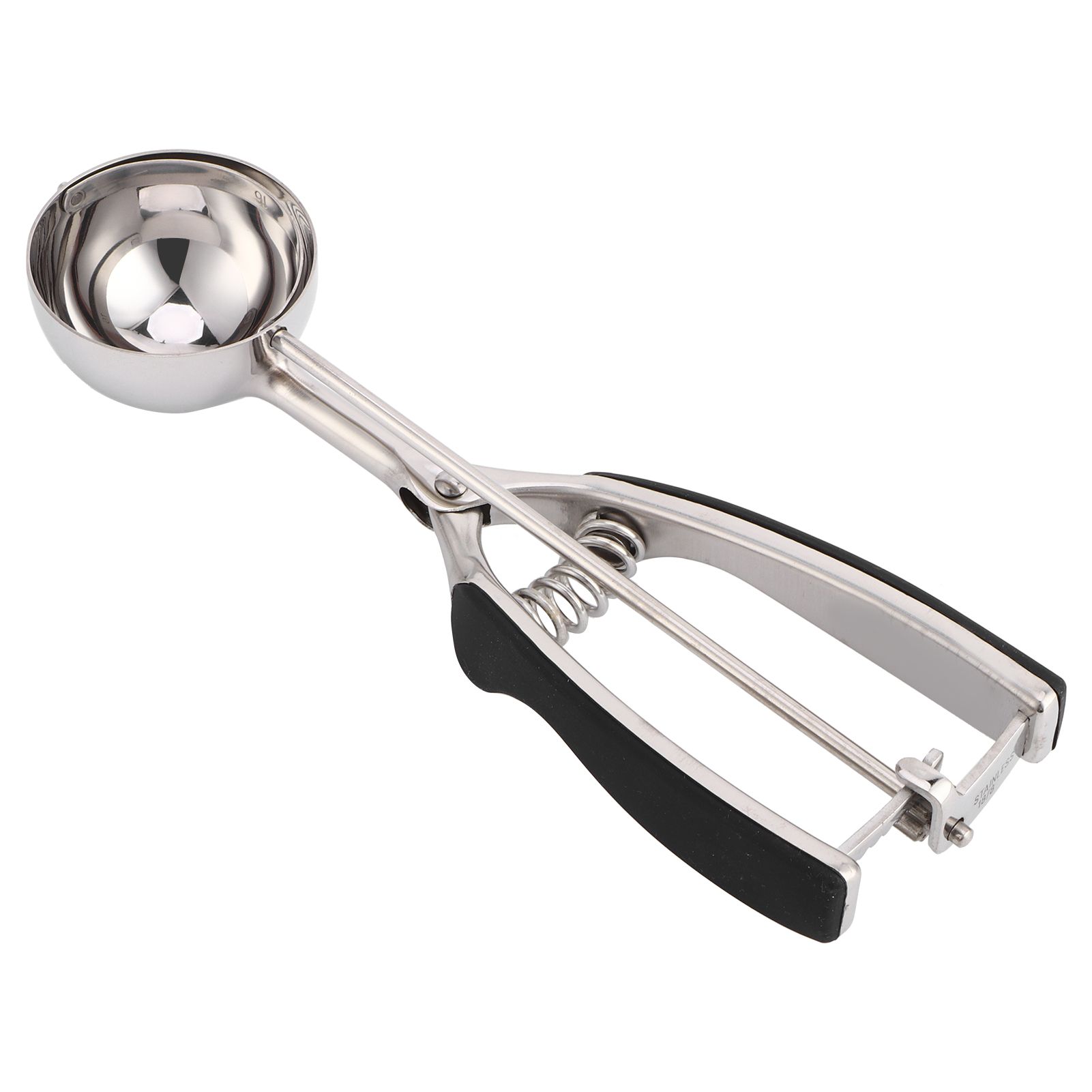 Ice Cream Spoon Stainless Steel Ice Cream Fruit Scoop Melon Baller Digging Ball for Kitchen55mm — image 5