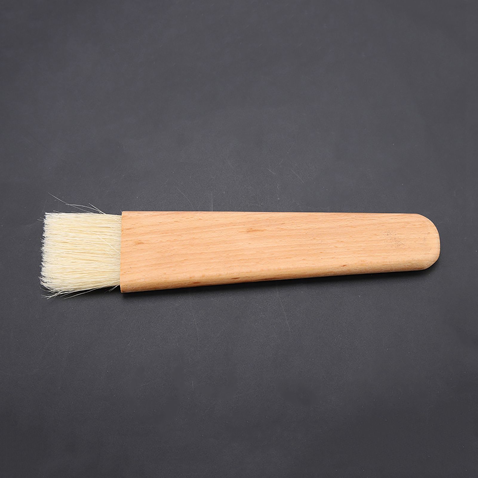 Wooden Barbecuing Brush Baking Brush Oil Sauce Butter Kitchen Tool(Flat Handle) โ image 6