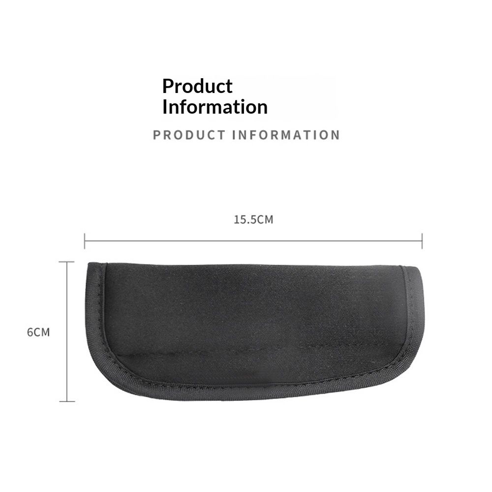 two sets 3 Pieces Shoulder Crotch Pad Compatible with Car Seat Stroller High Chair, Harness & Strap Comfort Cushion (black) — image 4