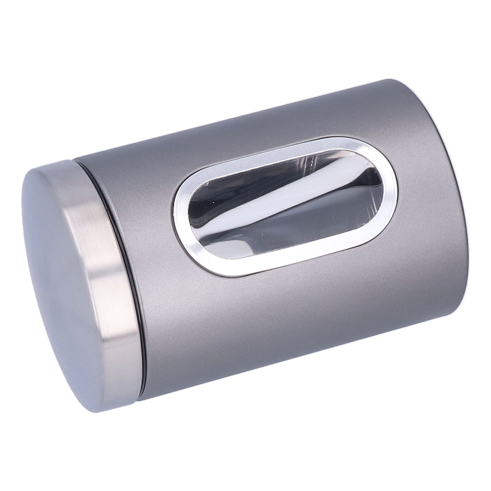 3Pcs Storage Jar Stainless Steel Food Tea Nut Container with Window Durable and Large Capacity for KitchenGrey โ image 6