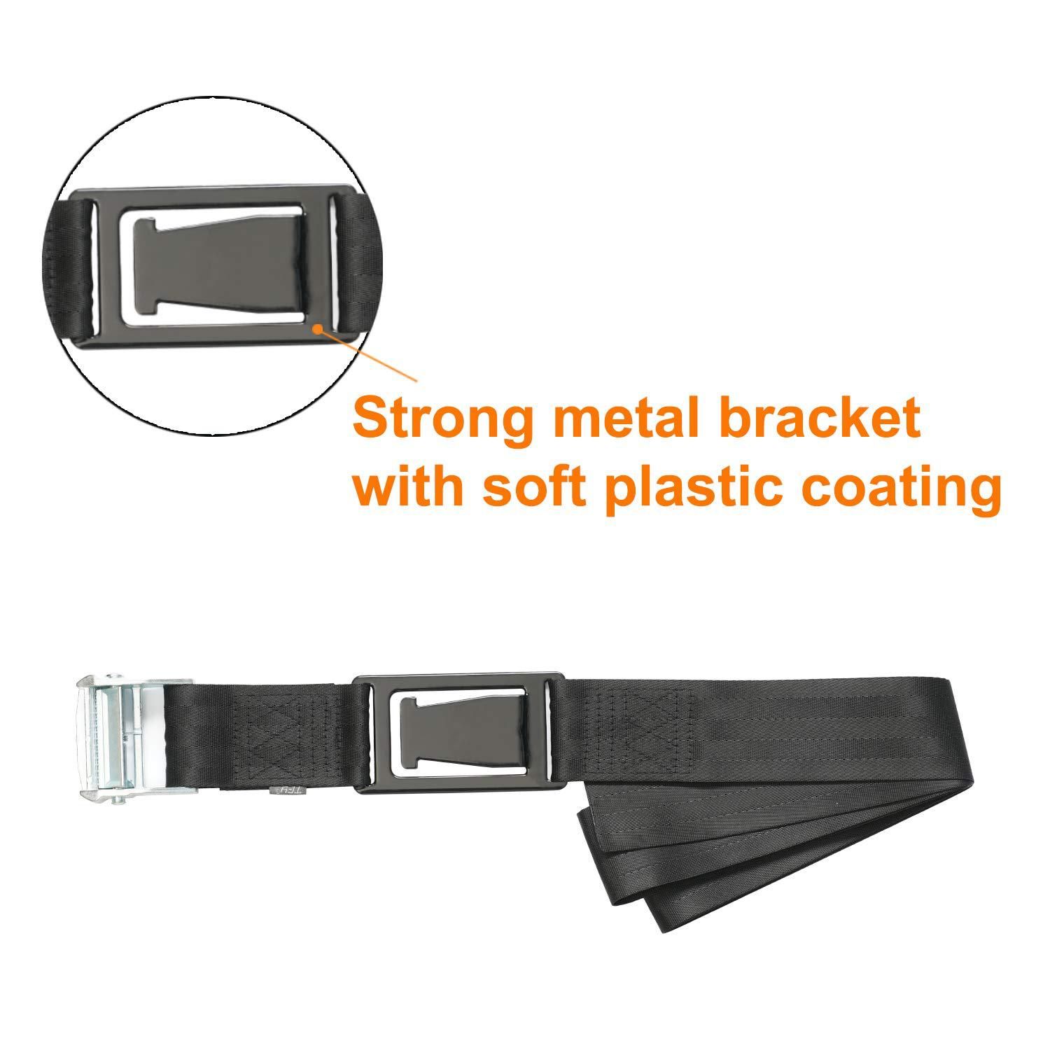General Latch Interface Strap The Passenger Car Baby Seat Fixing Straps Latch Connector Pregnant women's car belt adjuster — image 2