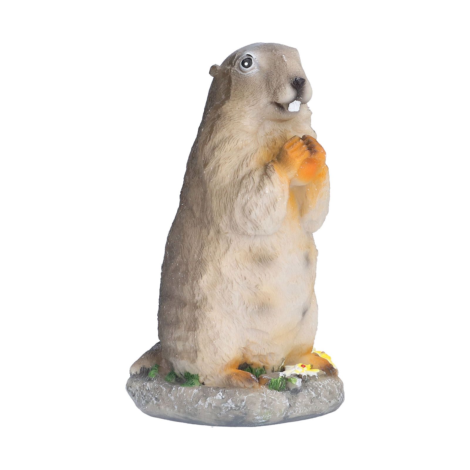 Resin Groundhog Small Ornaments Animal Model Landscape Props Resin Crafts Bonsai Decorations — image 2