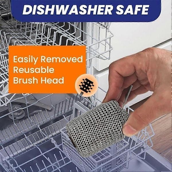 Cordless Brushless Electric Grill Cleaner, Rotating BBQ Grill Cleaning Brush, Brown Wireless Grill Scrubber for Outdoor Barbecue Grills — image 5