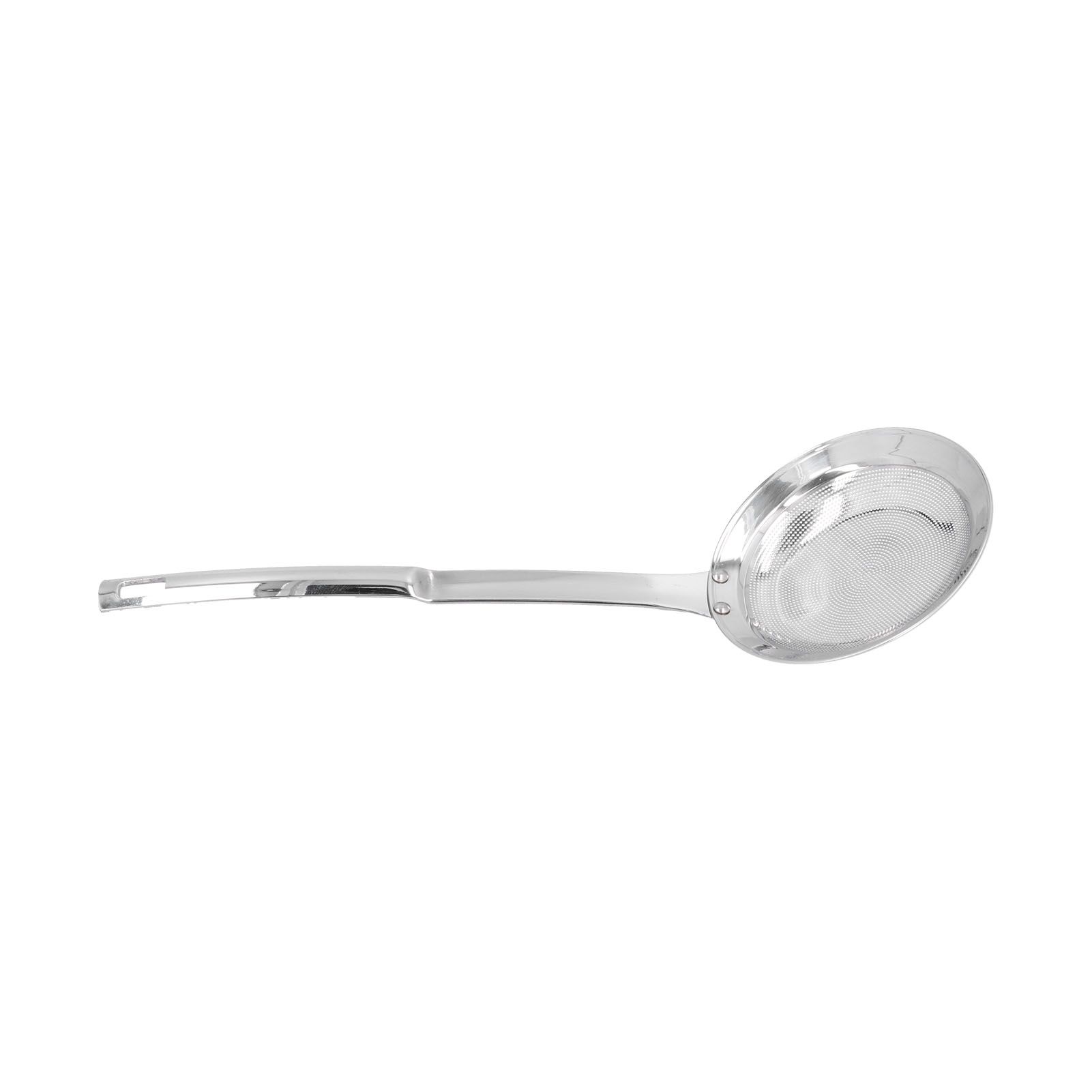 Skimmer Spoon 304 Stainless Steel Fine Mesh Residue Oil Food Strainer Kitchen Tool — image 5