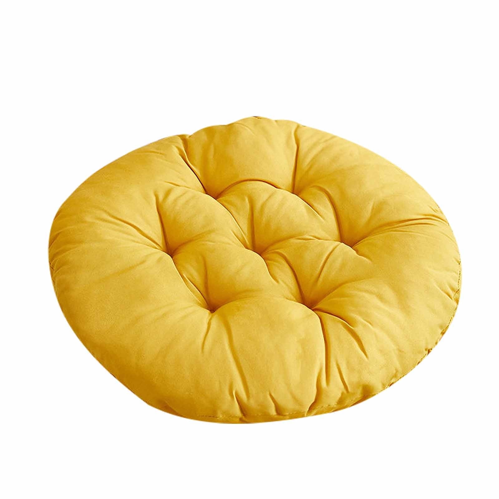 Round Seat Cushion Chair Pads for Kitchen Dining Chairs, Soft Comfort Chair Mat Pillow Cushions for Office Desk Living Room 16 Brown โ image 2