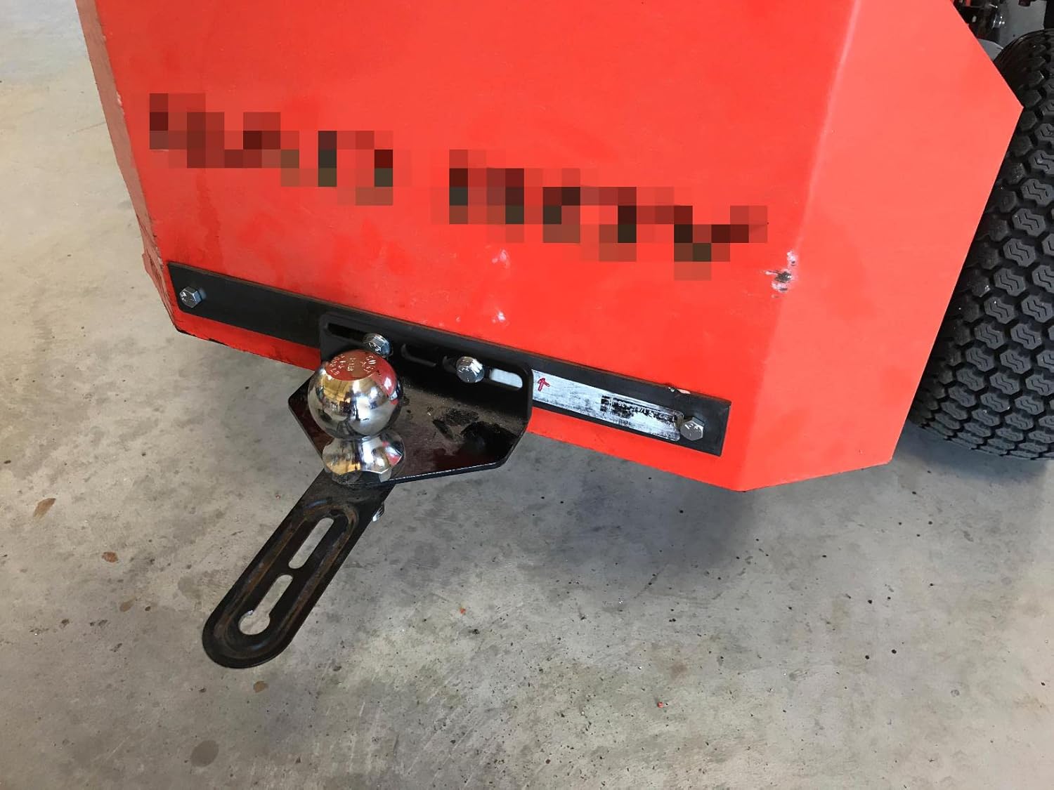 Zero Turn Mower Trailer Hitch, Universal Fit for Most of ZTR,3/4” Pin Hole — image 5