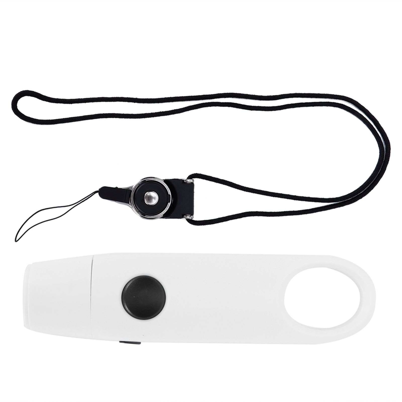 Electronic Whistle 3 Gears Adjustable Training Electronic Whistle for Sports TravellerWhite
