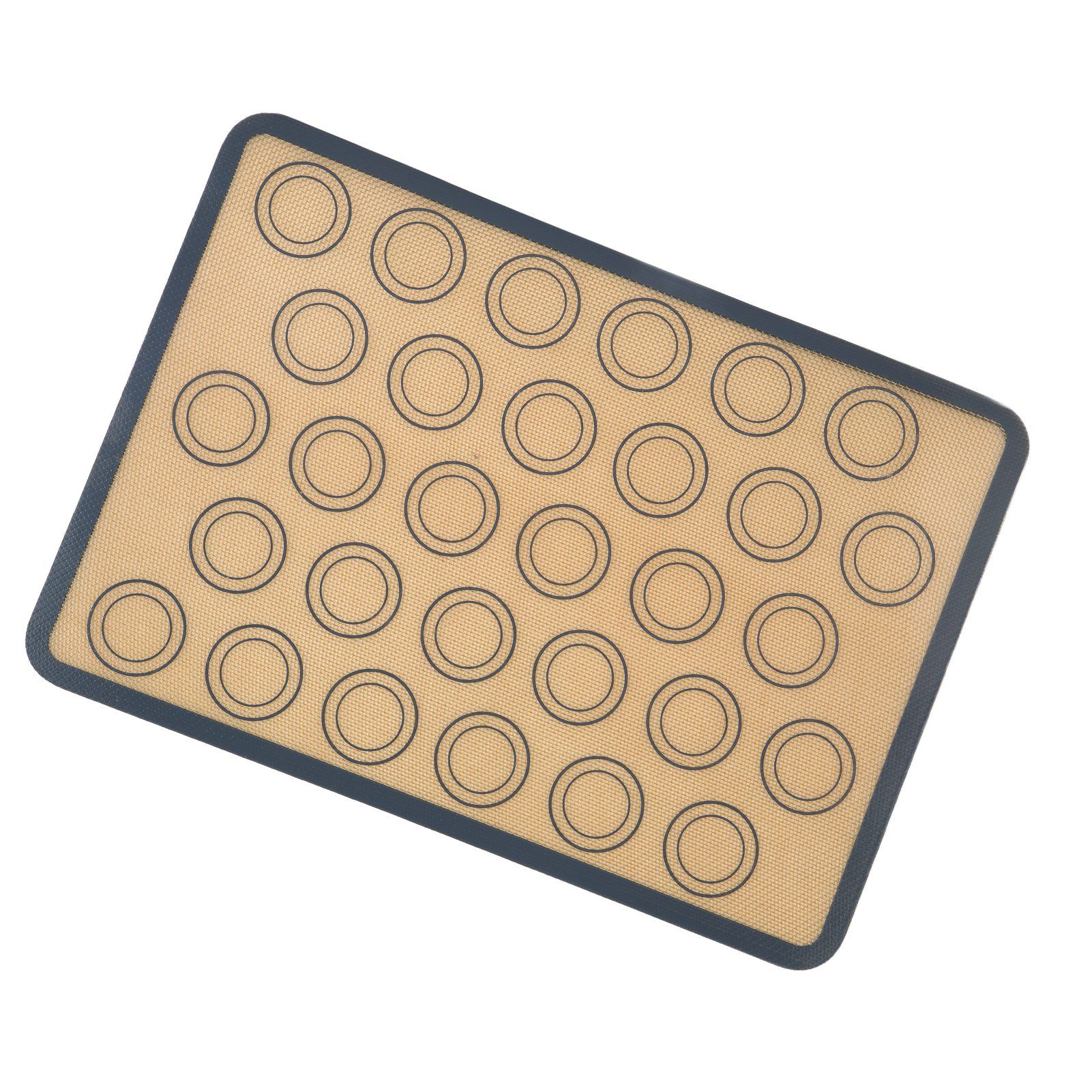 Baking Mat Food Grade Silicone and Glass Fiber Non Stick Heat Resistant Dough Mat for Making Pastry Pizza Bread — image 5