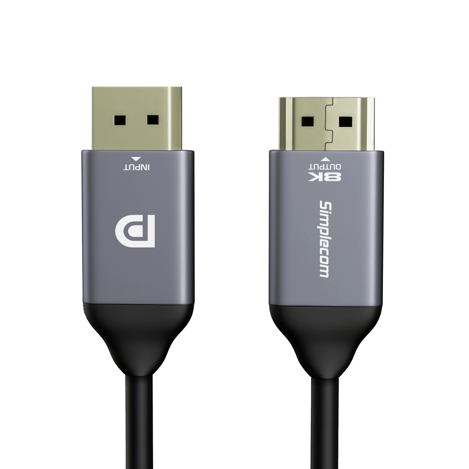 Simplecom DA218 Active DisplayPort 1.4 to HDMI 2.1 Cable 1.8M HDR 8K@60Hz โ image 2