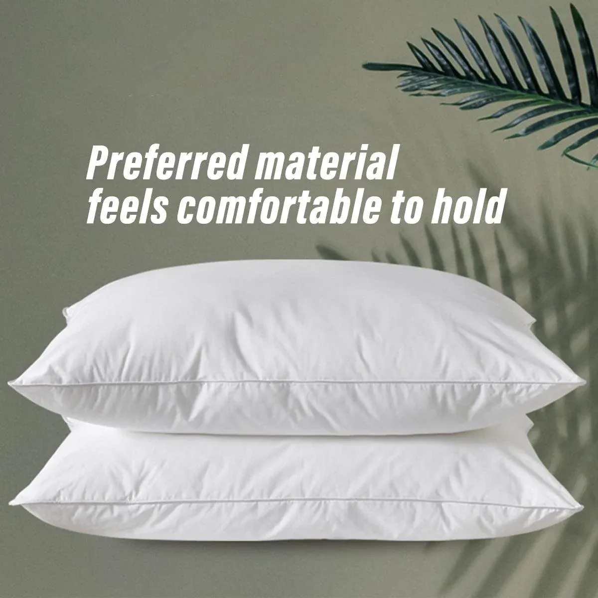 Hotel Quality White Pillow Core Soft Cotton Pillow Insert for Bedroom Living Room โ image 6