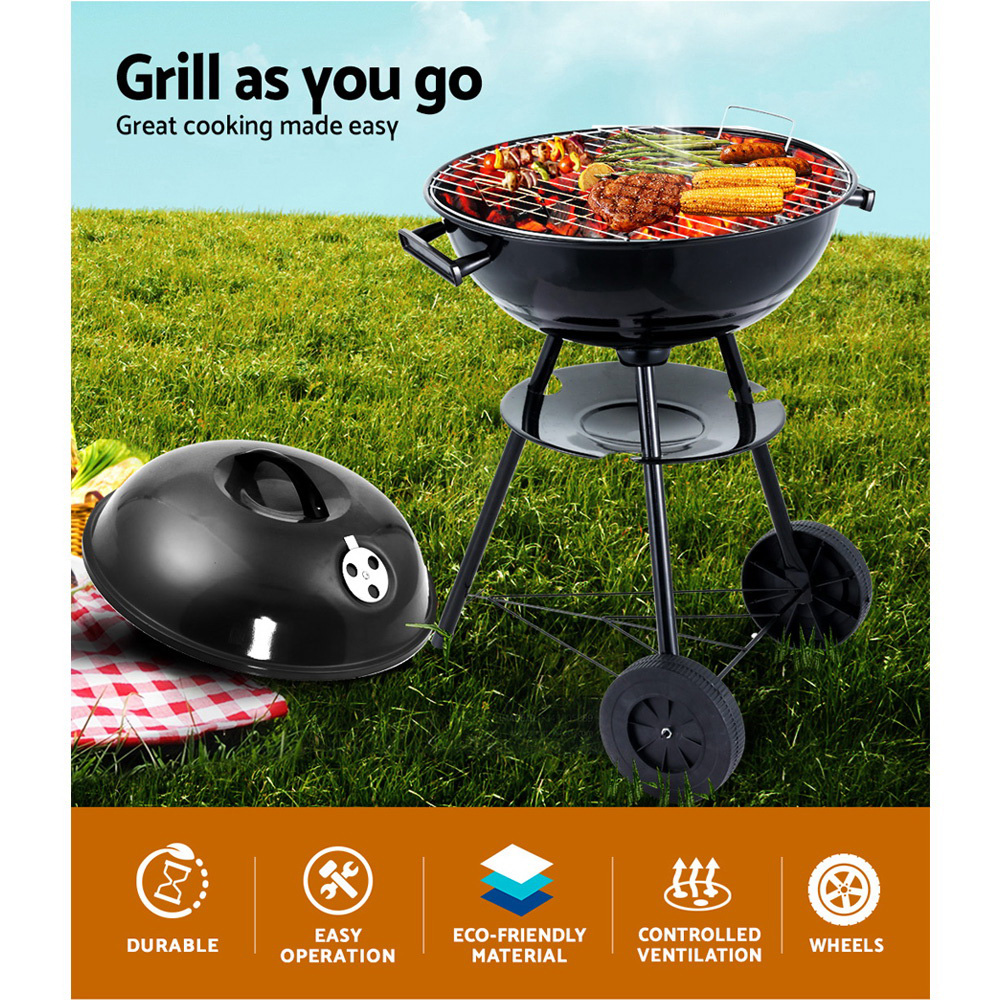 Grillz BBQ Grill Charcoal Smoker — image 3