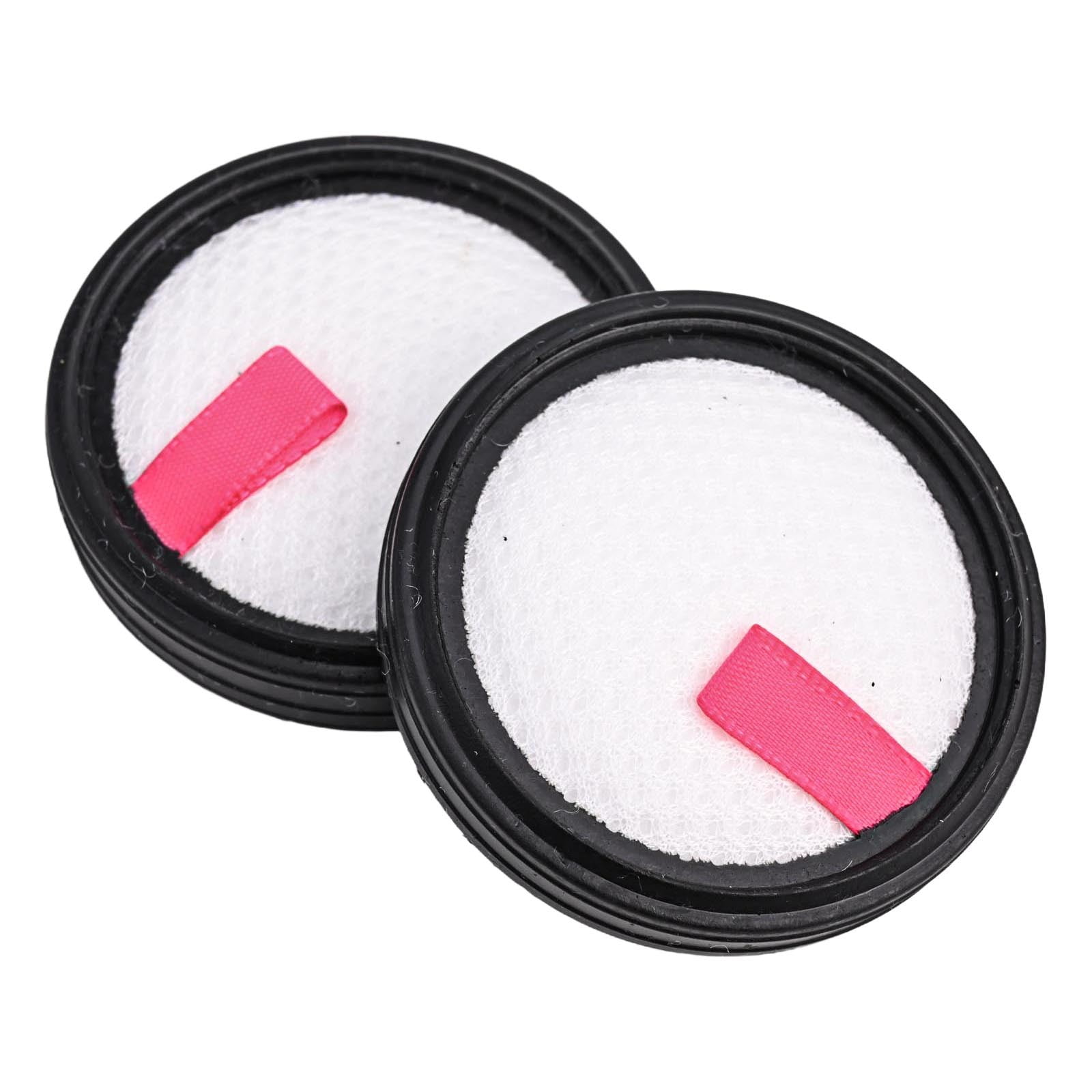 Inse K370 N370 N300 Vacuum Cleaner Replacement Filter 2Pcs/4Pcs Dust Tank Hepa Filter For Bagless Cordless Handheld Vacuum Cleaner Black And White 2 Pack