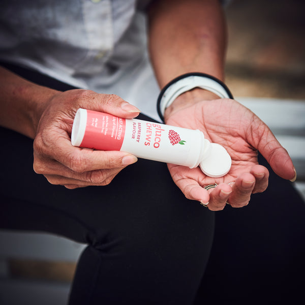 Fast Acting Glucochews | Raspberry | 6 tubes of 10 chews โ image 3