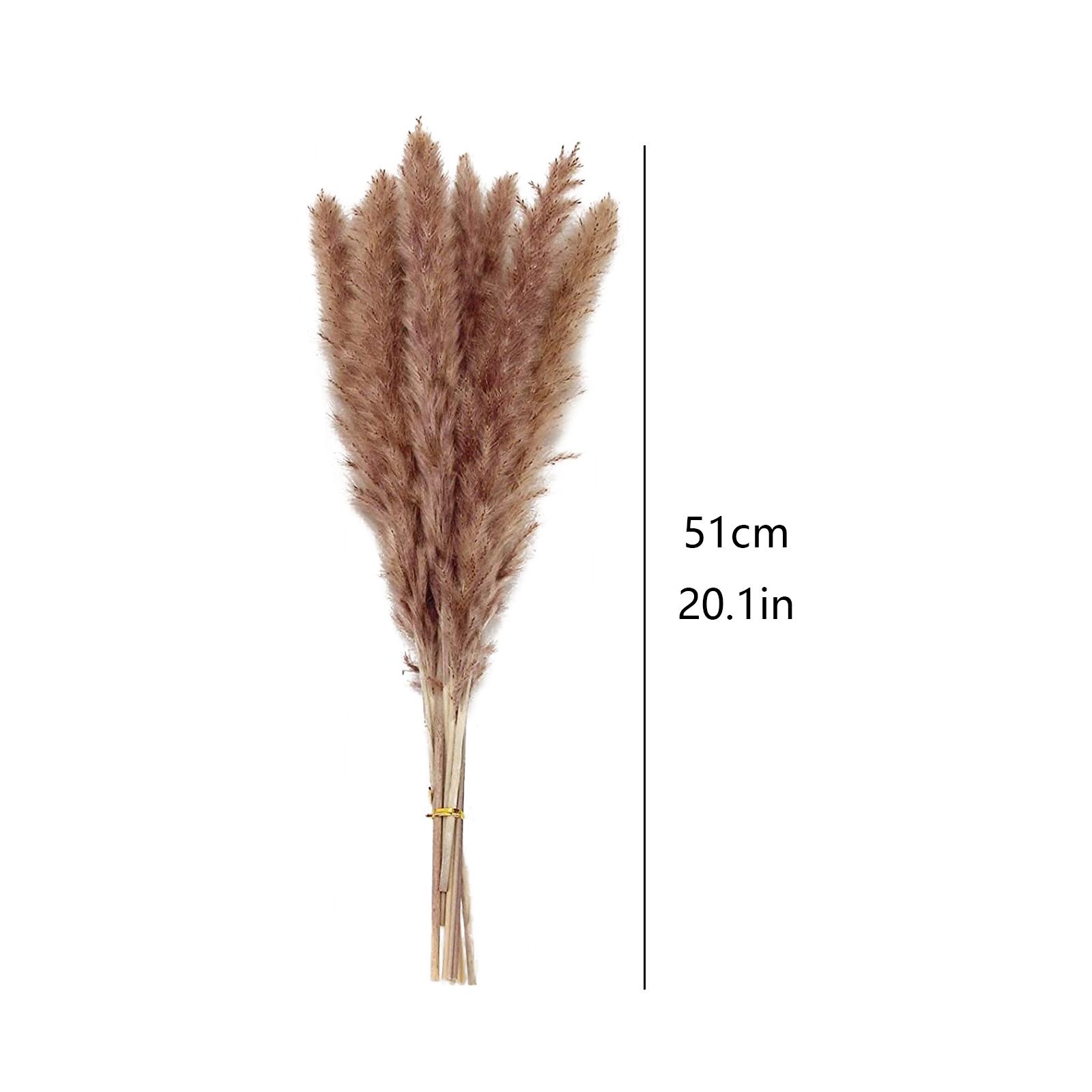 Artificial Dried Pampas Grass Plastic Simulation Reed for Wedding Home Decoration — image 4
