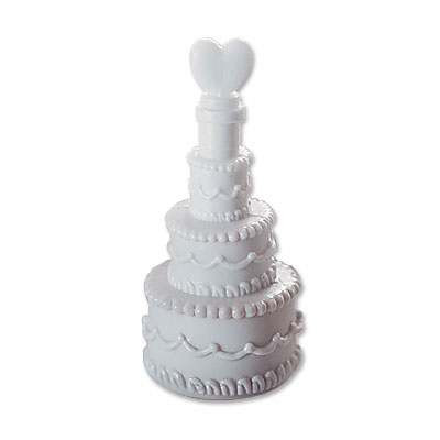 100 Pack Mini Wedding Cake Bubble Bottles send off wedding favors custom party favors โ image 5