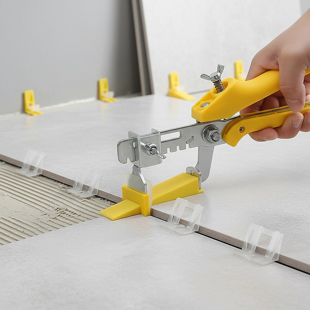 1000 Pack Tile Levelling System Clips Floor And Wall Tiling Spacers For Accurate Tile Alignment — image 6