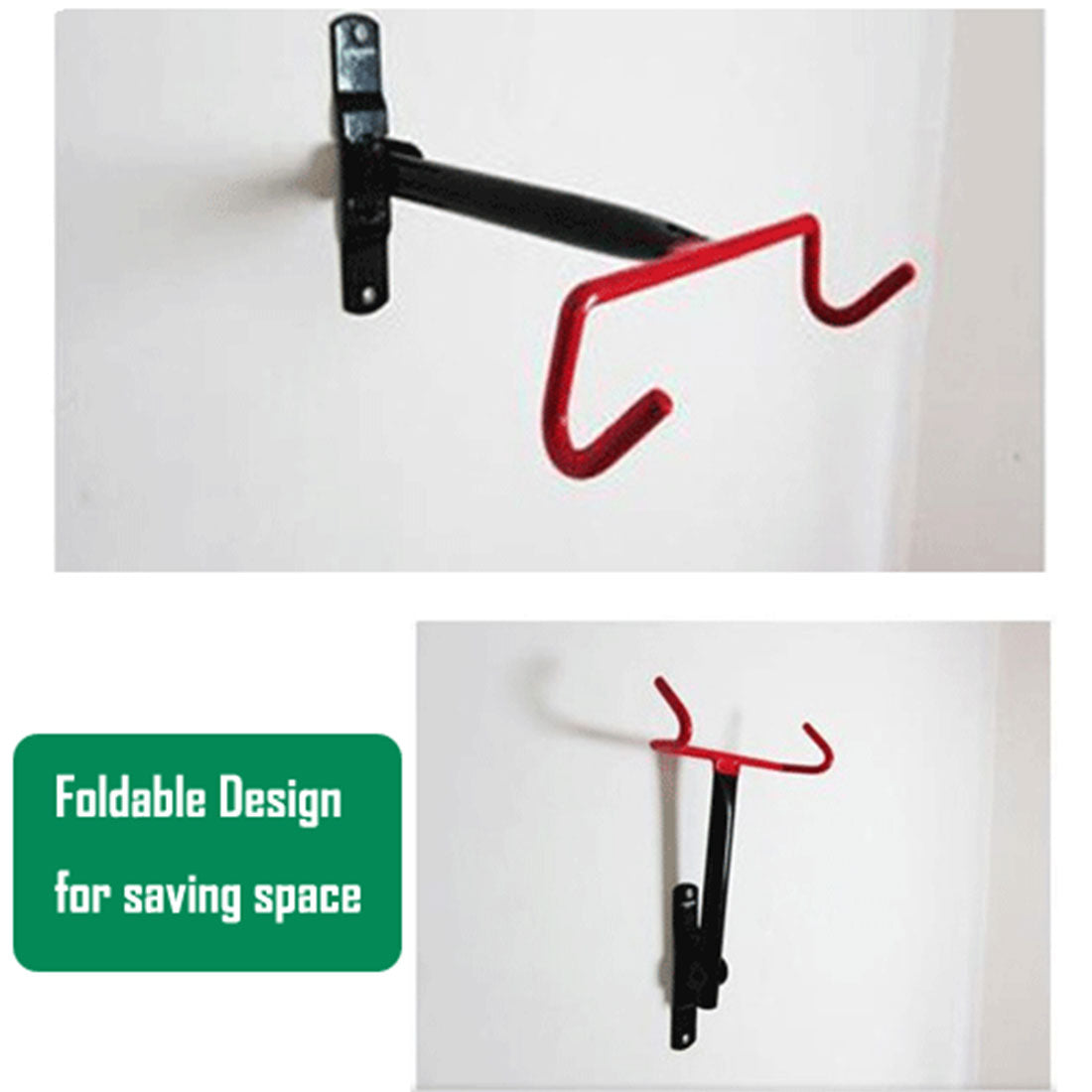Large Premium Bike Bicycle Hanger Hook Wall Mounted Garage Storage Rack Mount — image 6