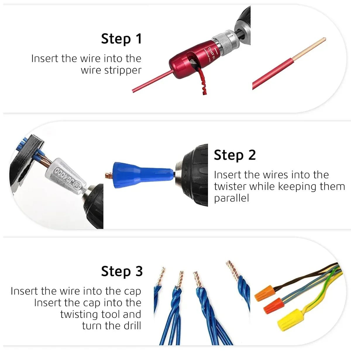 Wire Stripper Set Precision Zinc Alloy for Electrical Repair Kit — image 5
