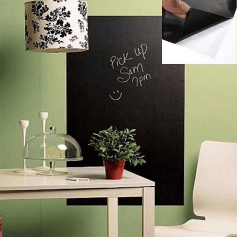 Self-Adhesive Blackboard Removable Chalkboard Wall Sticker for Home,Office & Decor Student blackboard wall stickers — image 3