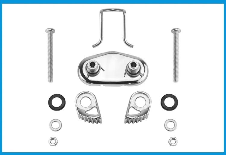 Marine Accessories Stainless Steel Cam Cleat with Wire Leading Ring Boat Cam Cleats Sailboat Kayaks Canoe Dinghy — image 2