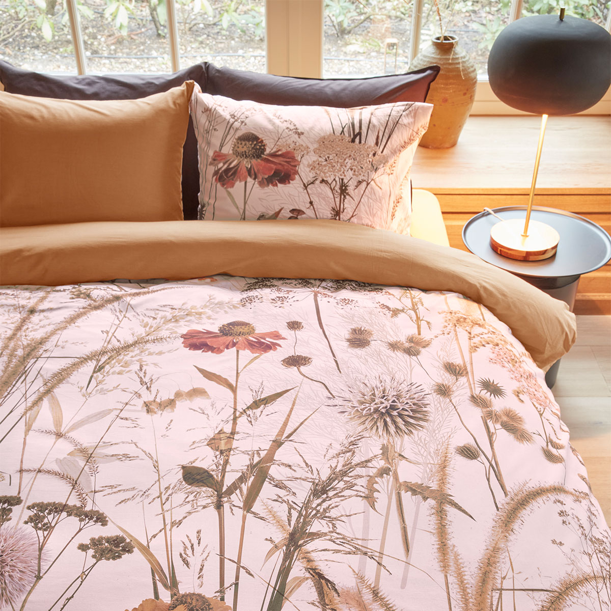 Bedding House Cely Multi Cotton Floral Quilt Cover Set King — image 4