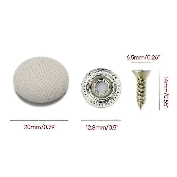 Durable High Quality Replacement Car Headlining Buckles Fastener Clips Auto Fixing Repair Buttons, Made of Steel โ image 5