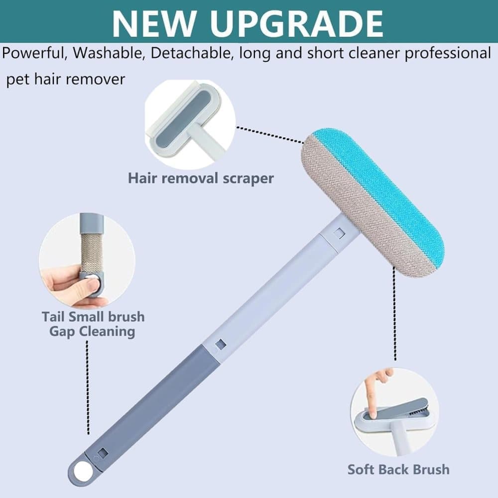 Pet Fur Remover 4-in-1, Multifunctional Brush for Dogs, Compatible with Furniture Car Sofa Clothes — image 6