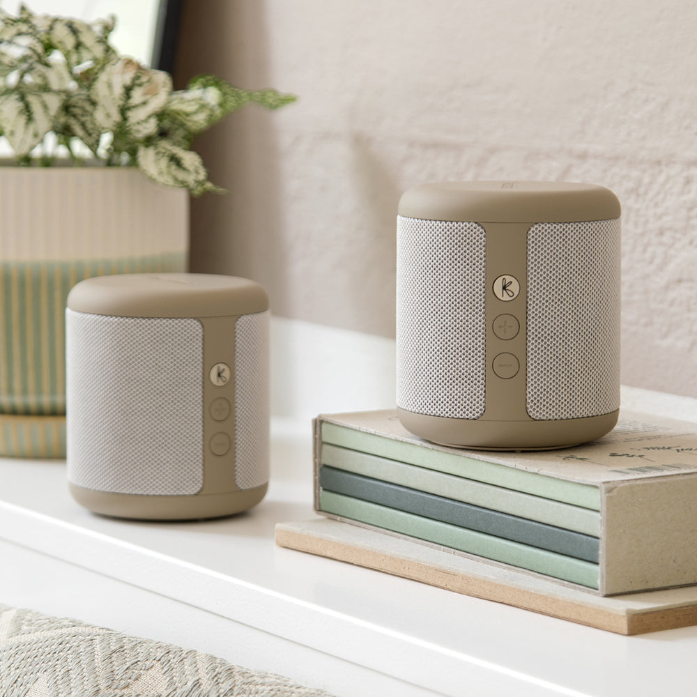 Kreafunk Karl Bluetooth Speaker - Ivory Sand — image 3