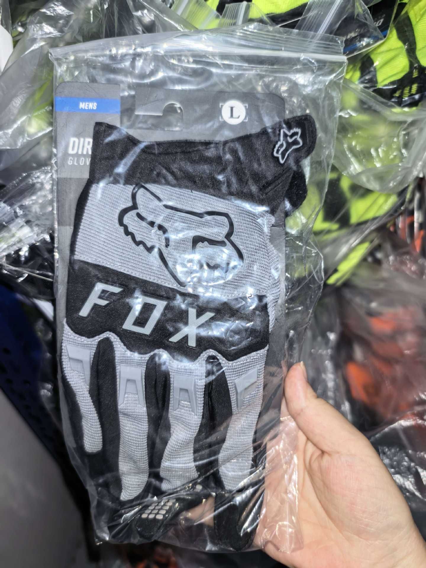 Motorcycle Gloves Nylon MTB Full Finger XL