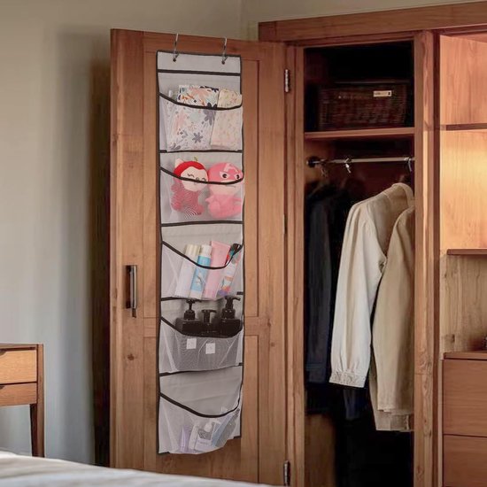 Hanging Storage Bags - Hanging Storage Boxes - Comes with 5 Mesh Pockets - Perfect as Hanging Storage Boxes for the Bedroom - Ideal for Toy Storage โ image 2