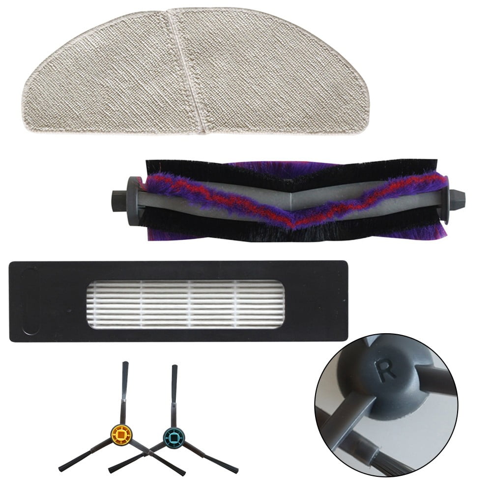 Eureka Ner800 Robot Vacuum Replacement Parts Kit With Main Brush Side Brushes Filters And Mop Cloths For Eureka Vacuum Cleaner Accessories B — image 4