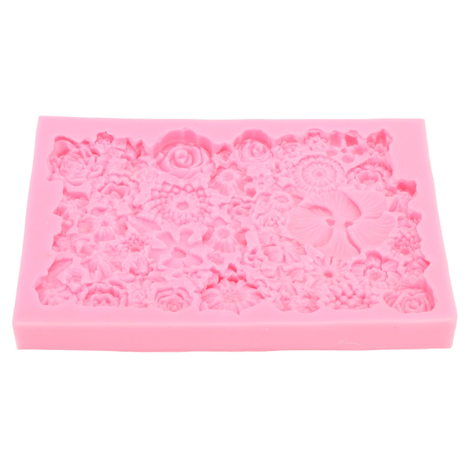 Fondant Mold Stick Proof Easy Release Odorless Silicone DIY Baking Mold for Chocolate Cake Cupcake Decoration — image 2