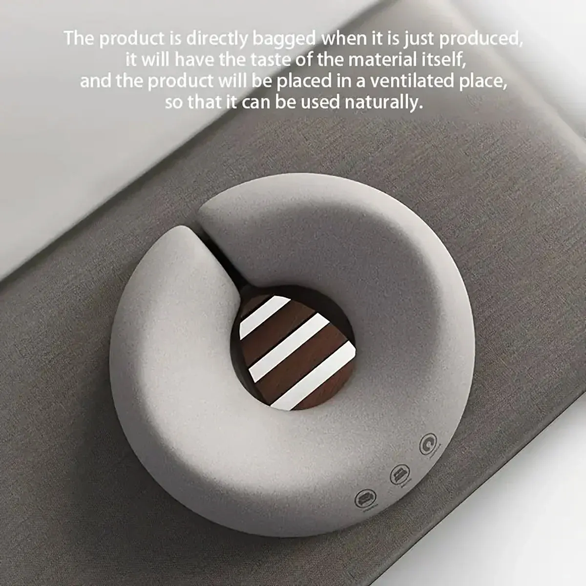 Memory Foam Face Plank Pillow Support Pad Comfort Cushion for Spa and Massage - Grey — image 6